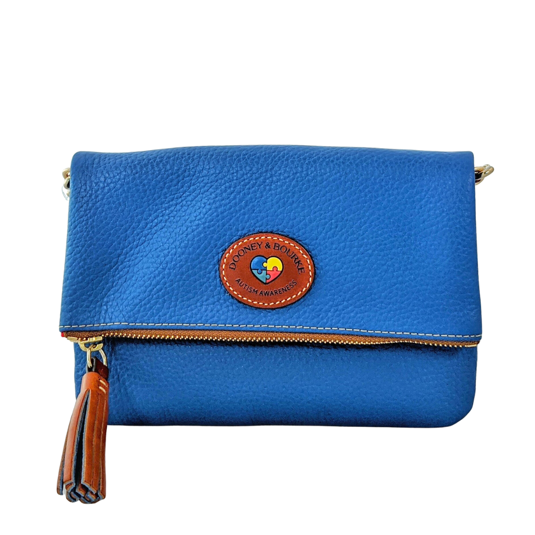 Dooney and bourke foldover zip online crossbody