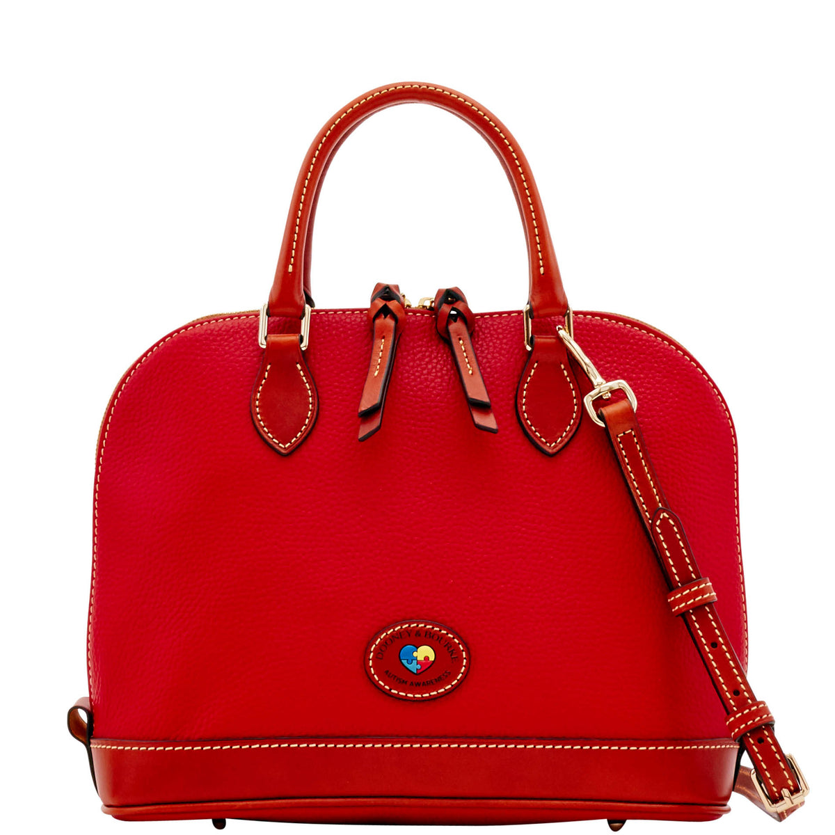 Dooney & bourke clearance pebble zip zip satchel